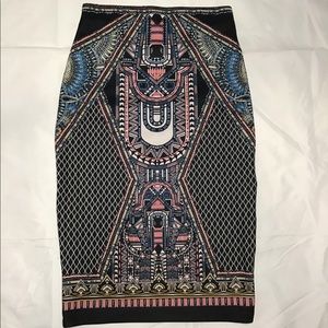 EUC Jealous Tomato Unique Midi Skirt Bohemian